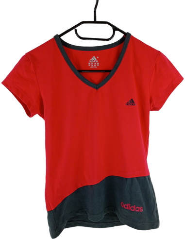 T-Shirt damski ADIDAS M Czerwony