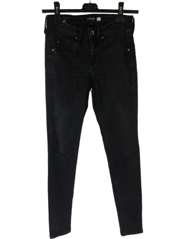 SPODNIE DAMSKIE JEANS | CZARNE |...