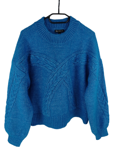 Sweter damski C&A M Niebieski