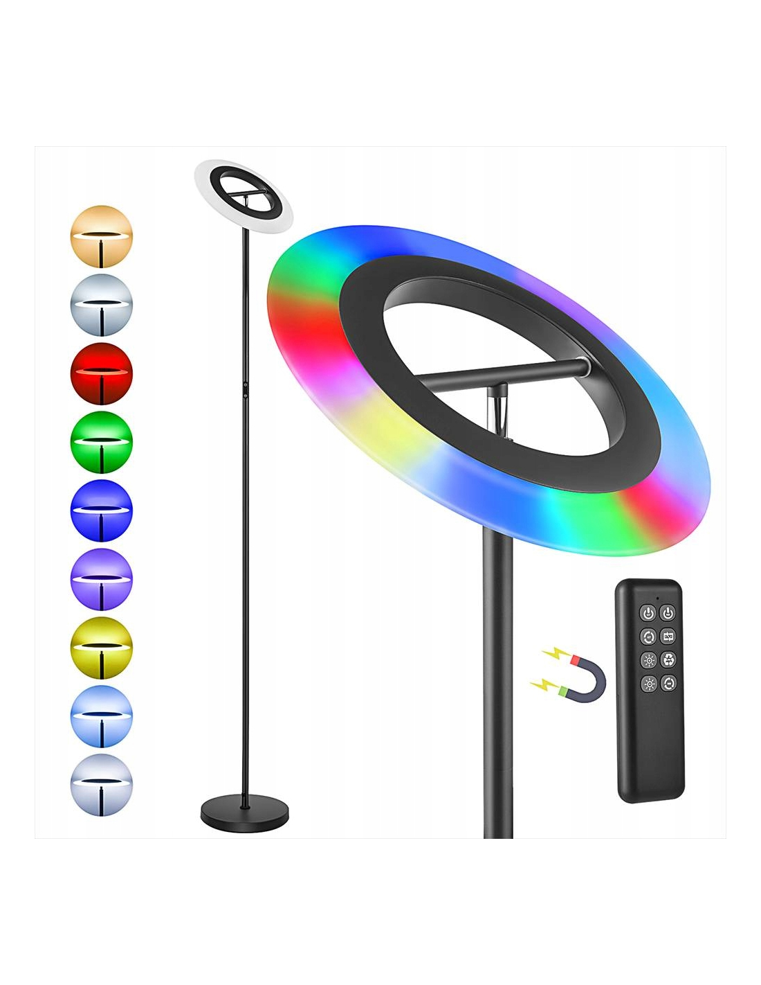 Lampa Stoj Ca Led Rgb Anten W W Pilot