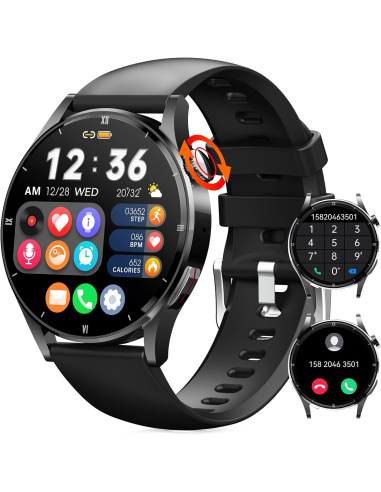 Smartwatch JELLOO Bluetooth, 1,32" HD...