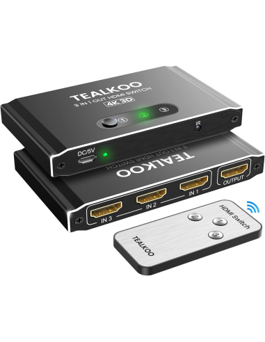 Switch HDMI TEALKOO HW-015 3w1