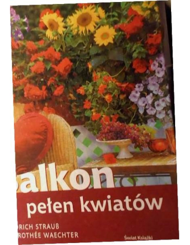 Balkon pełen kwiatów