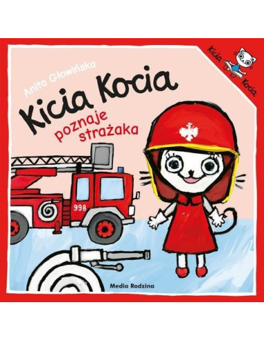 Kicia Kocia poznaje strażaka