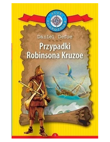 Książka "Przypadki Robinsona Kruzoe"-...