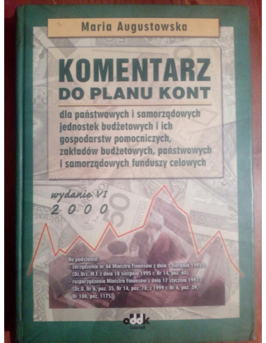 Komentarz do planu kont dla...