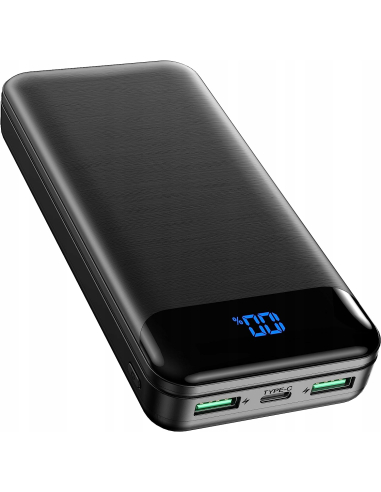 Powerbank LED 30000mAh USB/USB C...