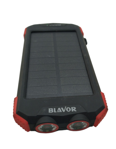 Powerbank solarny z latarką Blavor...