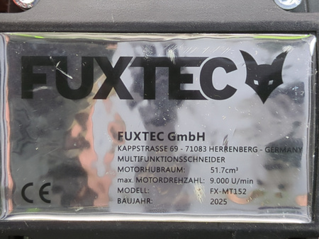 Kosa spalinowa FUXTEC FX-MT152 3 KM 52 cm³