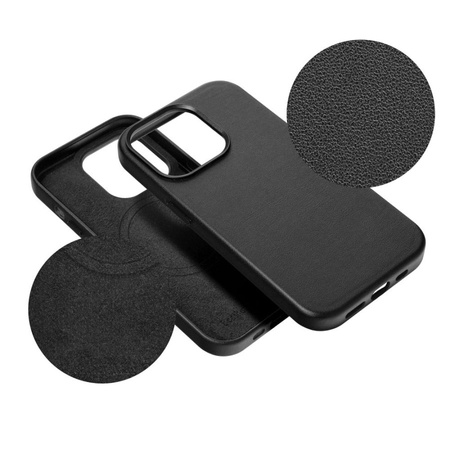 Etui MagSafe Leather Case do Apple iPhone 15 Pro Max Czarne