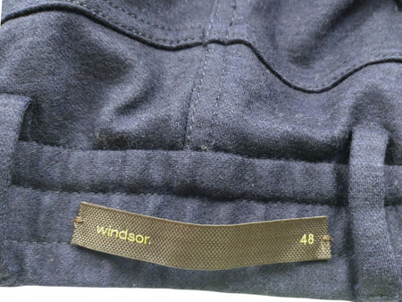 SPODNIE DAMSKIE GRANATOWE WINDSOR ROZ.48