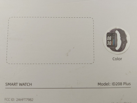 Smartwatch ID208 Plus 1,8" HD Bluetooth Alexa 100 trybów