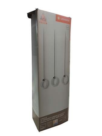 Lampa wisząca LEDVANCE DECOR CIRCLE Pendant Linear 600mm 36W Click CCT