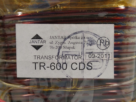 Polski Transformator Jantar TR-600 CDS 8,5V