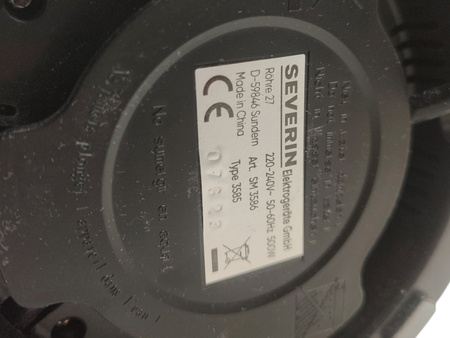 Spieniacz Podgrzewacz do Mleka Elektryczny 700ml Severin SM 3586 500W