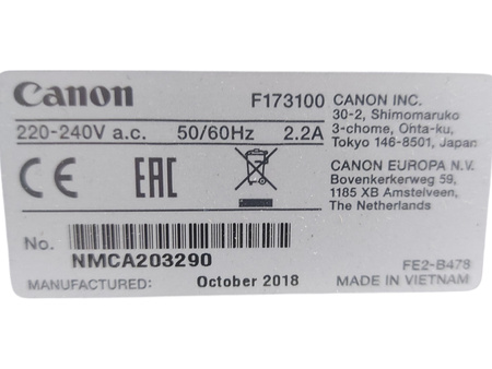 Drukarka laserowa Canon i-Sensys LBP162DW Przebieg 4588 stron