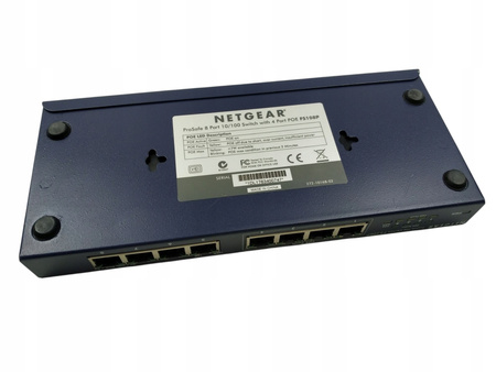 Switch sieciowy NETGEAR ProSafe 8 FS108 V2 10/100