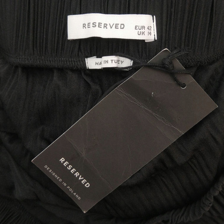 SPÓDNICA RESERVED ROZMIAR 42 CZARNA