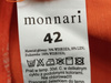 Bluzka damska Tunika MONNARI Rozmiar 42 POMARAŃCZOWA