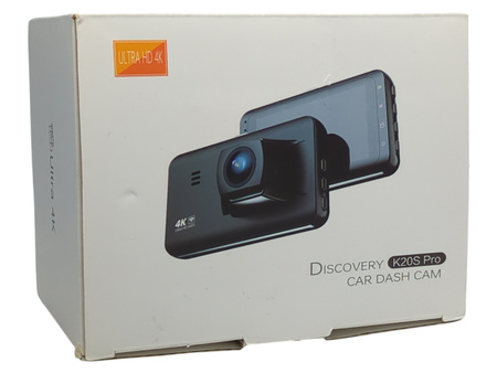 Kamera samochodowa K20S Pro 4K przód tył WiFi GPS