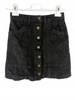 SPÓDNICA JEANS CZARNA STRADIVARIUS ROZMIAR 32