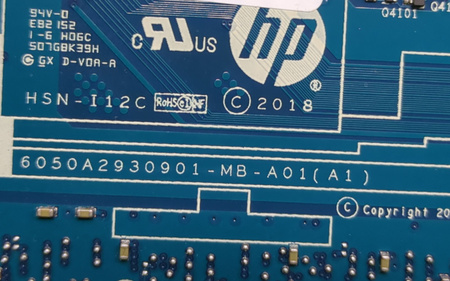 Płyta główna laptopa HP 830 G5 6050A2930901-MB-A01 Intel Core i7-8650U