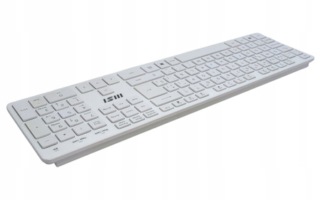 Klawiatura bezprzewodowa MSI RF1430W Biała