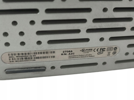 Dysk Zewnętrzny Western Digital 500GB WD5000H1Q-00
