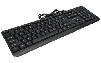 Klawiatura membranowa USB Natec Trout Slim Czarny