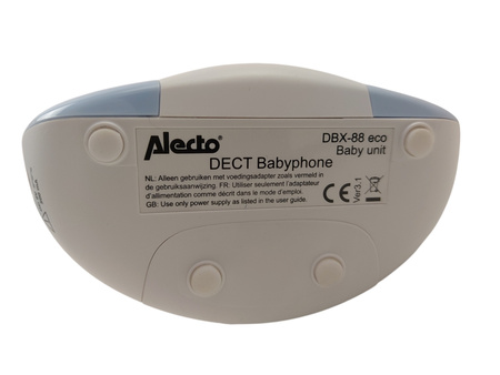 ELEKTRONICZNA NIANIA DBX-88 ECO Lampka LED Dwukierunkowa komunikacja