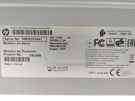 Drukarka HP LaserJet Pro M12a Przebieg 14572 stron