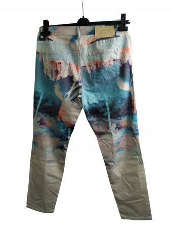 Spodnie damskie jeans KOLOROWE MARC CAIN ROZ.N5 XL
