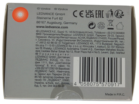 Panel LED Ledvance Planon Plus 45x45cm 28W WiFi RGB pilot