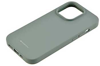 Plecki Etui Mercury Goospery Silicone do Apple iPhone 14 Pro Max zielony