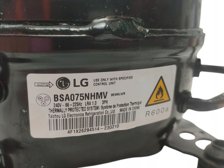 Sprężarka Agregat LG BSA075NHMV do lodówki