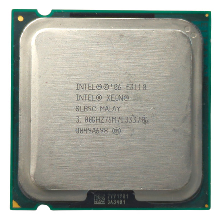 Procesor Intel Xeon E3110 2 rdzenie 3.0 GHz 6 MB Cache LGA775