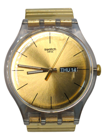 Zegarek damski SWATCH SWISS SUOK702B na bransolecie