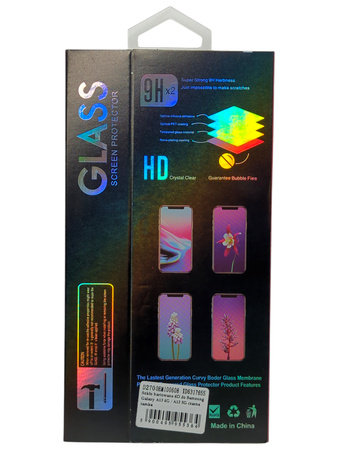 Szkło hartowane 6D do Samsung Galaxy A13 4G / A13 5G czarna ramka