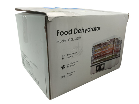 Suszarka spożywcza do warzyw grzybów owoców 240 W GGJ-320A