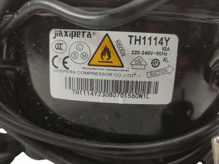 Sprężarka Jiaxipera TE1114Y do lodówki WHIRLPOOL W5 821EF W1
