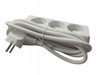 Listwa zasilająca Przedłużacz z 3 gniazdami 220363-3W-WH