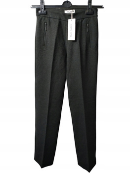 Spodnie damskie RUE PARIS Rozmiar 34 Grafitowy