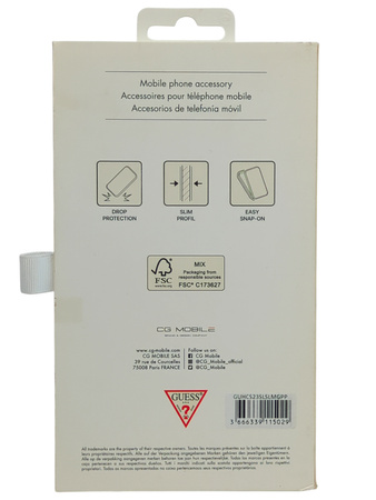 Etui Guess Plecki do Samsung Galaxy s23 różowe