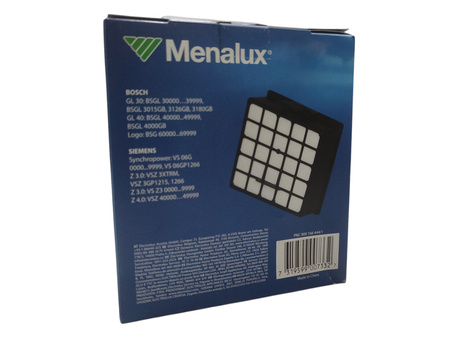 FILTR DO ODKURZACZA MENALUX F204 FILTR HEPA