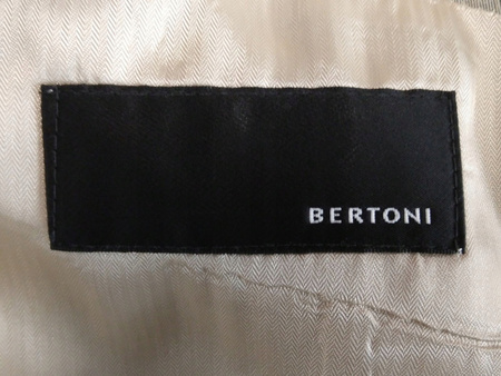 Marynarka męska BERTONI Rozmiar XL Beżowa