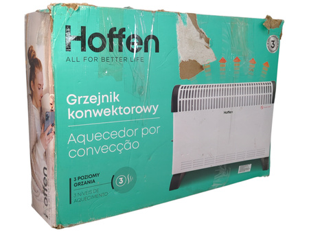 Grzejnik konwektorowy Hoffen CH-3388 2000W biały 3 poziomy mocy