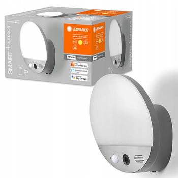 Lampa Elewacyjna LED Kinkiet Kamera Czujnik 15W 3000K SMART+ WiFi LEDVANCE