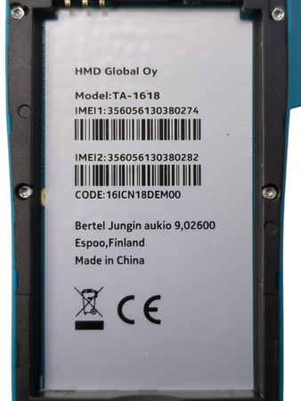 Telefon komórkowy Nokia 3210 (TA-1618) LTE Niebieski