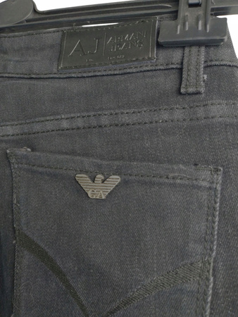 Spodnie damskie Czarne ARMANI JEANS ROZ.26