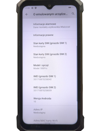 Smartfon DooGee S88 Pro 6GB RAM 128GB LTE Dual SIM 10000mAh czarny